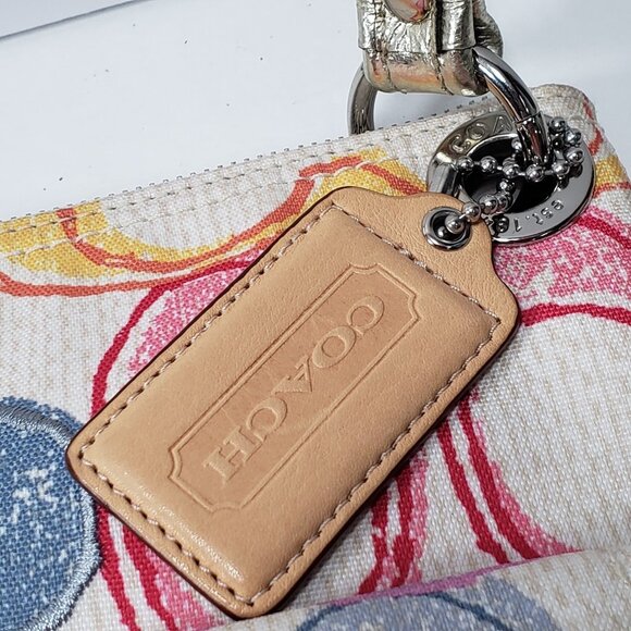 Coach Poppy Signature Canvas Dream C Scribble Print Hippie Handbag 19030 - Picture 5 of 9